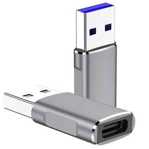10Gbps USB C Female to USB Male Adapter 2 Pack, USB 3.1 Gen2 to USB C Adapter Double-Sided Data Transfer and 60W Fast Charging Connector Compatible with iPhone 15/iPad/Air Pods,Quest Link 10Gbps USB C Female to USB Male Adapter 2 Pack, USB 3.1 Gen2 to USB C Adapter Double-Sided Data Transfer and 60W Fast Charging Connector Compatible with iPhone 15/iPad/Air Pods,Quest Link