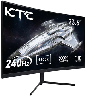 24 Inch Curved 240Hz Gaming Monitor, FHD 1500R Curve, 3000:1, H24S17P 1080P Computer Monitors, Adaptive Sync w/ 1ms MPRT, HDR, HDMI DisplayPort, Low Blue Light, Tilt, VESA Mount 24 Inch Curved 240Hz Gaming Monitor, FHD 1500R Curve, 3000:1, H24S17P 1080P Computer Monitors, Adaptive Sync w/ 1ms MPRT, HDR, HDMI DisplayPort, Low Blue Light, Tilt, VESA Mount
