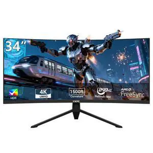 YXPC 34 inch Curved Gaming Ultrawide Monitor 240hz 3440x1440,1ms(MPRT), 21:9,4000:1,1500R ,HDR, 300nits, sRGB 99%,Blue Light Filter, HDMI 2.02,DP 1.42Lifting base, supports wall mounting100*100mm YXPC 34 inch Curved Gaming Ultrawide Monitor 240hz 3440x1440,1ms(MPRT), 21:9,4000:1,1500R ,HDR, 300nits, sRGB 99%,Blue Light Filter, HDMI 2.02,DP 1.42Lifting base, supports wall mounting100*100mm