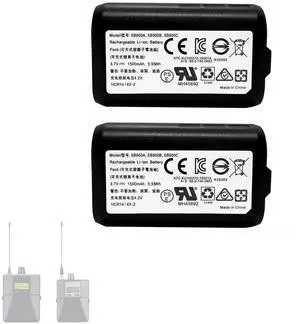 YSomPower 2 Packs Battery for SB900, SB900A, SB900B, SB900C, Compatible with Shure P3RA, P9RA+, P10R+ Receivers, ULX-D, QLX-D, AD Series Transmitters,All Associated Docking,etc. YSomPower 2 Packs Battery for SB900, SB900A, SB900B, SB900C, Compatible with Shure P3RA, P9RA+, P10R+ Receivers, ULX-D, QLX-D, AD Series Transmitters,All Associated Docking,etc.