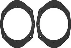 Speaker Adapter Spacer Rings SAK006_55 Universal 5x7" or 6x8" to 5 1/4" 5.25" - 1 Pair - SAK006_475 Speaker Adapter Spacer Rings SAK006_55 Universal 5x7" or 6x8" to 5 1/4" 5.25" - 1 Pair - SAK006_475