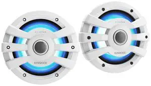 Kenwood Excelon XM77WL 7.7 Inch 2 Way Marine & Powersports Coaxial Speakers (White) Kenwood Excelon XM77WL 7.7 Inch 2 Way Marine & Powersports Coaxial Speakers (White)