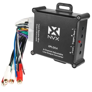 NVX XPLOC4 4-Channel 600W Adjustable Line Output Converter with Remote Turn On NVX XPLOC4 4-Channel 600W Adjustable Line Output Converter with Remote Turn On