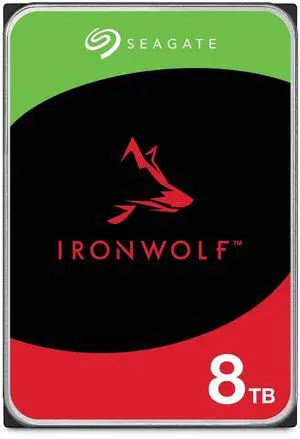 Seagate IronWolf 8TB NAS Internal Hard Drive HDD 3.5 Inch SATA 6Gb/s 7200 RPM 256MB Cache for RAID Network Attached Storage Frustration Free Packaging (ST8000VNZ04/N004) Seagate IronWolf 8TB NAS Internal Hard Drive HDD 3.5 Inch SATA 6Gb/s 7200 RPM 256MB Cache for RAID Network Attached Storage Frustration Free Packaging (ST8000VNZ04/N004)