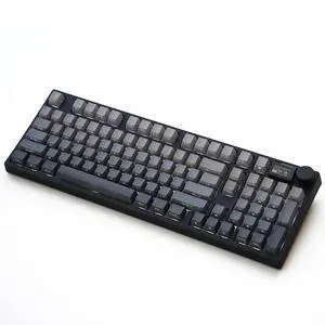 keydous NJ98 Wireless Custom Mechanical Keyboard with Screen Knob 96% Hot Swappable RGB Keyboard Mac Windows (Dark, Steel Plate - G Milky Yellow Pro) keydous NJ98 Wireless Custom Mechanical Keyboard with Screen Knob 96% Hot Swappable RGB Keyboard Mac Windows (Dark, Steel Plate - G Milky Yellow Pro)