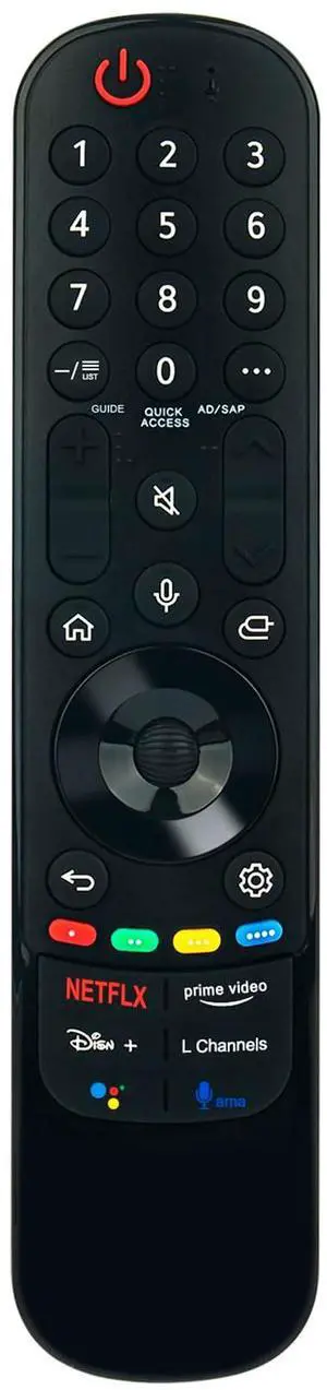 MR21GA Voice Replacement Remote Control Applicable for LG Smart TV 60UP8000PUR 86UP8770PUA OLED65A1AUA 60UP8000PUA 60UP7670PUB 70UP7070PUE 50NANO75PUA 75NANO90UPA 75UP7070PUD 55UP8000PUA OLED65A1PUA MR21GA Voice Replacement Remote Control Applicable for LG Smart TV 60UP8000PUR 86UP8770PUA OLED65A1AUA 60UP8000PUA 60UP7670PUB 70UP7070PUE 50NANO75PUA 75NANO90UPA 75UP7070PUD 55UP8000PUA OLED65A1PUA