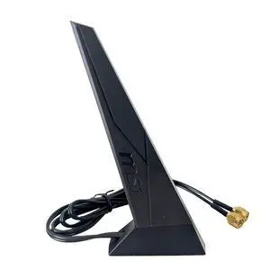 WiFi 6 Antennas Replacement for MSI Motherboard RP-SMA 2T2R Dual Band WiFi 6E High Gain Antenna Tri-Band 2.4GHz 5GHz Magnetic Base Adapter PC Desktop Computer Black WiFi 6 Antennas Replacement for MSI Motherboard RP-SMA 2T2R Dual Band WiFi 6E High Gain Antenna Tri-Band 2.4GHz 5GHz Magnetic Base Adapter PC Desktop Computer Black