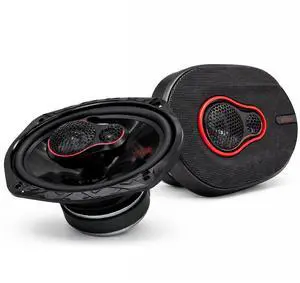 Warzone WZ-E693 6x9 Coaxial Car Speakers - 950W Max Power, 4 Ohm, Full Range Audio, PEI Dome Tweeter, Shallow Mount Design - Perfect for OEM Replacement Warzone WZ-E693 6x9 Coaxial Car Speakers - 950W Max Power, 4 Ohm, Full Range Audio, PEI Dome Tweeter, Shallow Mount Design - Perfect for OEM Replacement