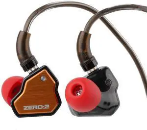 Linsoul 7Hz x Crinacle Zero:2 in Ear Monitor, Updated 10mm Dynamic Driver IEM, Wired Earbuds Earphones, Gaming Earbuds, with OFC IEM Cable for Musician (with MIC, Orange) Linsoul 7Hz x Crinacle Zero:2 in Ear Monitor, Updated 10mm Dynamic Driver IEM, Wired Earbuds Earphones, Gaming Earbuds, with OFC IEM Cable for Musician (with MIC, Orange)