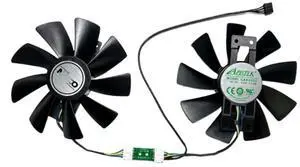 AKUYAO Set of 2 GPU Cooling Cooler Fans 100mm 4Pin PWM Replacement for Sapphire R9 380 R9 380X Nitro Graphics Card GAA8S2U DC 12V 0.45A 4Pin AKUYAO Set of 2 GPU Cooling Cooler Fans 100mm 4Pin PWM Replacement for Sapphire R9 380 R9 380X Nitro Graphics Card GAA8S2U DC 12V 0.45A 4Pin