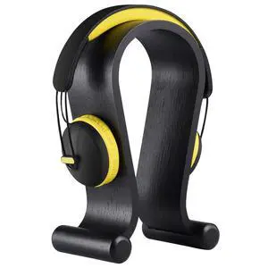 SAMDI Wood Headphone Stand Headset Stand Headphone Holder Universal Gaming Headset Holder - Oak Wood SAMDI Wood Headphone Stand Headset Stand Headphone Holder Universal Gaming Headset Holder - Oak Wood