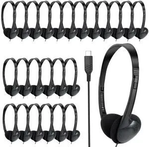 CNSZSLZ USB C Headphones Bulk 30 Pack for Classroom School Kids,USB Type C Headphones Class Set for Student Children Compatible with Pad Smartphones Tablet Chromebooks LaptopsTesting (Black) CNSZSLZ USB C Headphones Bulk 30 Pack for Classroom School Kids,USB Type C Headphones Class Set for Student Children Compatible with Pad Smartphones Tablet Chromebooks LaptopsTesting (Black)