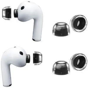 Crystal for AirPods Pro 3 Ear Tips Replacement, AirPods Pro Ear Tips with Secure Fit, Anti-Slip Grip, Noise Isolation, Premium Silicone, AirPod Pro 3 Accessories (S) Crystal for AirPods Pro 3 Ear Tips Replacement, AirPods Pro Ear Tips with Secure Fit, Anti-Slip Grip, Noise Isolation, Premium Silicone, AirPod Pro 3 Accessories (S)