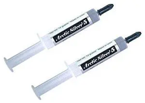 Arctic Silver 5 Thermal Compound Large Size-12.0 Gram Tube 2 Pack Arctic Silver 5 Thermal Compound Large Size-12.0 Gram Tube 2 Pack