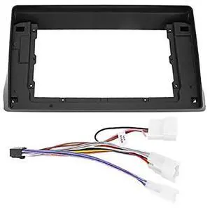 10.1inch 2DIN Installation Dash Kit fits for Toyota Wish 2009-2012 Aftermarket Android Car Radio Stereo Mounting Fascia Panel 10.1inch 2DIN Installation Dash Kit fits for Toyota Wish 2009-2012 Aftermarket Android Car Radio Stereo Mounting Fascia Panel
