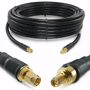 Proxicast 50 ft SMA Male to SMA Female 50 Ohm Low-Loss CFD400 Coax Cable Proxicast 50 ft SMA Male to SMA Female 50 Ohm Low-Loss CFD400 Coax Cable