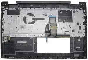Lyinsen Replacement for Lenovo Yoga 7 16IML9 2-in-1 Laptop Upper Case Palmrest Keyboard Assembly Part 16" 5CB1N95158 Top Cover Grey Lyinsen Replacement for Lenovo Yoga 7 16IML9 2-in-1 Laptop Upper Case Palmrest Keyboard Assembly Part 16" 5CB1N95158 Top Cover Grey