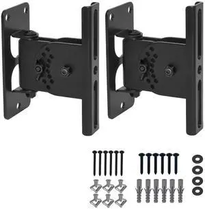 Howonder Speaker Wall Mount,All Metal Column Speaker Mount,Swivel & Tilt,Hold up to 30lbs,HD-626 (2Packs,Black) Howonder Speaker Wall Mount,All Metal Column Speaker Mount,Swivel & Tilt,Hold up to 30lbs,HD-626 (2Packs,Black)