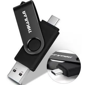 Thkailar 512GB Flash Drive 2 in 1 USB Flash Drive with Type C & Type A Ports,Thumb Drive,USB Stick for Android Phone/Tablet/PC/MacBook Pro/Air Thkailar 512GB Flash Drive 2 in 1 USB Flash Drive with Type C & Type A Ports,Thumb Drive,USB Stick for Android Phone/Tablet/PC/MacBook Pro/Air