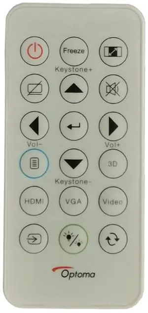 Greenafil Replacement Remote Compatible with OPTOMA EH331, EH335, EH400+, ZH403, X412, X355, X343, X318ST, WU336, W412, W400+, W355, W319ST, W309ST, S343, S336, HD28HDR, GT780, GT770 Projectors Greenafil Replacement Remote Compatible with OPTOMA EH331, EH335, EH400+, ZH403, X412, X355, X343, X318ST, WU336, W412, W400+, W355, W319ST, W309ST, S343, S336, HD28HDR, GT780, GT770 Projectors