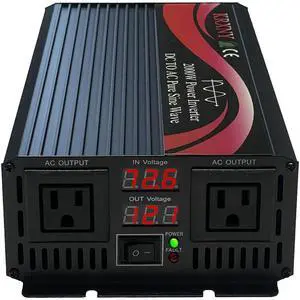 KRXNY 2000W Power Inverter 72V DC to 120V AC Pure Sine Wave Converter with Digital Display for RV Car Off Grid Home Solar KRXNY 2000W Power Inverter 72V DC to 120V AC Pure Sine Wave Converter with Digital Display for RV Car Off Grid Home Solar