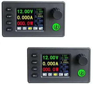 2PCS SK90C Voltage Regulator DC DC Buck Boost Power Converter 90W 6-36V to 0.5-36V 0-5A DC Regulated Power Supply with Cooling Fan Constant Current Volt Module 2PCS SK90C Voltage Regulator DC DC Buck Boost Power Converter 90W 6-36V to 0.5-36V 0-5A DC Regulated Power Supply with Cooling Fan Constant Current Volt Module
