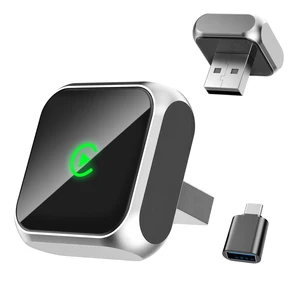 2-in-1 Wireless CarPlay Adapter for Apple iPhone USB-A/USB-C Plug & Play 2-in-1 Wireless CarPlay Adapter for Apple iPhone USB-A/USB-C Plug & Play