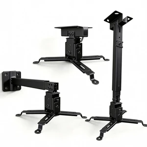 bluedery Projector Ceiling/Wall Mount, Adjustable Height & Arms, Black bluedery Projector Ceiling/Wall Mount, Adjustable Height & Arms, Black