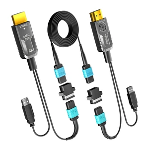 8K Detachable MPO Pure Fiber Optic HDMI 2.1 Cable 50FT, 48Gbps, eARC, 8K 60Hz, 4K 120Hz, Dynamic HDR for PS5 PS4, Xbox Series X, Denon/Yamaha Receiver, LG, Samsung, Sony TV 8K Detachable MPO Pure Fiber Optic HDMI 2.1 Cable 50FT, 48Gbps, eARC, 8K 60Hz, 4K 120Hz, Dynamic HDR for PS5 PS4, Xbox Series X, Denon/Yamaha Receiver, LG, Samsung, Sony TV