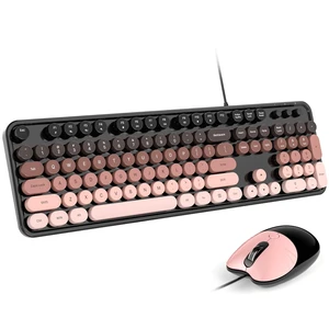 Dilter Wired Keyboard and Mouse Combo, Typewriter Keyboard with Full-Size, Cute Cat Shaped Mouse, USB Plug and Play for Windows 7/8/10/11, Computer, PC, Laptop, Desktop Dilter Wired Keyboard and Mouse Combo, Typewriter Keyboard with Full-Size, Cute Cat Shaped Mouse, USB Plug and Play for Windows 7/8/10/11, Computer, PC, Laptop, Desktop