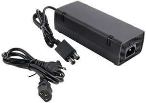 MAD HORNETS For Xbox 360 Slim Power Supply, AC Charger 100-240V Power Brick with Power Cord for Xbox 360 Slim Console ONLY MAD HORNETS For Xbox 360 Slim Power Supply, AC Charger 100-240V Power Brick with Power Cord for Xbox 360 Slim Console ONLY