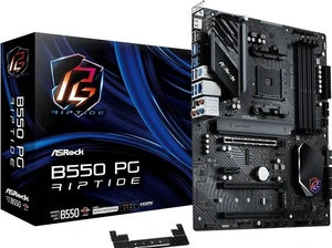 ASRock AMD B550 PG Riptide ATX Motherboard Dual Channel DDR4 4933 MHz AM4 Socket 128 GB SATA3 6.0 Gb/s M.2 ASRock AMD B550 PG Riptide ATX Motherboard Dual Channel DDR4 4933 MHz AM4 Socket 128 GB SATA3 6.0 Gb/s M.2