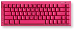 MCHOSE Ace 68 Turbo Hall Effect Gaming Keyboard, 65% CNC Aluminum, Rapid Trigger, 16K/8K Polling, Adjustable Actuation, RGB USB-C Red MCHOSE Ace 68 Turbo Hall Effect Gaming Keyboard, 65% CNC Aluminum, Rapid Trigger, 16K/8K Polling, Adjustable Actuation, RGB USB-C Red