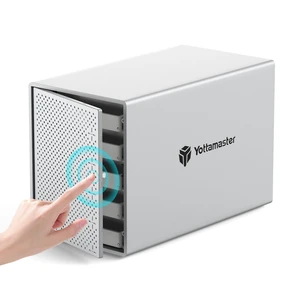 Yottamaster 5 Bay RAID Hard Drive Enclosure USB C, Aluminum RAID Enclosure for 3.5 & 2.5 Inch SATA HDD/SSD, Support 110TB(5x22TB) Direct Attached Storage DAS RAID1/5/10/JBOD/CLONE - PS500RC3 Yottamaster 5 Bay RAID Hard Drive Enclosure USB C, Aluminum RAID Enclosure for 3.5 & 2.5 Inch SATA HDD/SSD, Support 110TB(5x22TB) Direct Attached Storage DAS RAID1/5/10/JBOD/CLONE - PS500RC3