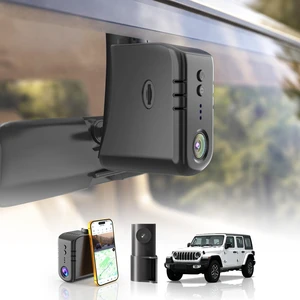 Front 4K and Rear 1080P Dash Cam for Jeep Wrangler JL 2018-2023 & Gladiator Front 4K and Rear 1080P Dash Cam for Jeep Wrangler JL 2018-2023 & Gladiator