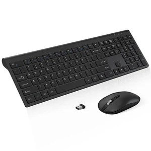 cimetech Wireless Keyboard and Mouse Combo, Full Size Silent Ergonomic Scissor Switch Keyboard and Optical Mouse Set, 2.4G Lag-Free Cordless Keyboard Mice for Computer, Mac, Laptop, PC, Windows cimetech Wireless Keyboard and Mouse Combo, Full Size Silent Ergonomic Scissor Switch Keyboard and Optical Mouse Set, 2.4G Lag-Free Cordless Keyboard Mice for Computer, Mac, Laptop, PC, Windows