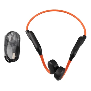 Fdit Bone Conduction Headphones, Open Ear Hearing Assistance Audio with 32GB Memory 5.4 IP56 Sweat Neckband for Sports Daily Use PC ABS 1 Pack Fdit Bone Conduction Headphones, Open Ear Hearing Assistance Audio with 32GB Memory 5.4 IP56 Sweat Neckband for Sports Daily Use PC ABS 1 Pack
