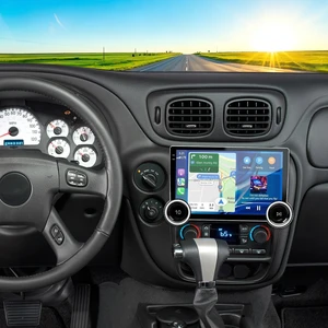 4+64G 10.1" Car Stereo Radio for Chevy Trailblazer 2002-2009 Carplay Screen 4+64G 10.1" Car Stereo Radio for Chevy Trailblazer 2002-2009 Carplay Screen