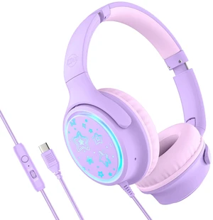 MEE audio KidJamz KJ65U Over-Ear USB-C Kids Headphones with Mic (Lavender) MEE audio KidJamz KJ65U Over-Ear USB-C Kids Headphones with Mic (Lavender)
