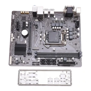 GOWENIC B460M D2V Computer Motherboard, LGA 1200 DDR4 M ATX PC Gaming Motherboard for Core i9 i7 i5 i3, Serial ATA III, DVI and VGA Port, USB 3.2, USB 2.0, 1xPCI E X1 GOWENIC B460M D2V Computer Motherboard, LGA 1200 DDR4 M ATX PC Gaming Motherboard for Core i9 i7 i5 i3, Serial ATA III, DVI and VGA Port, USB 3.2, USB 2.0, 1xPCI E X1