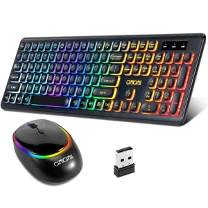 Wireless Rechargeable Keyboard and Mouse CHONCHOW W300 Wireless Rechargeable Keyboard and Mouse CHONCHOW W300