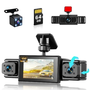 4 Channel Dash Cam Front and Rear Inside, 360 Dash Camera for Cars 4 Channel Dash Cam Front and Rear Inside, 360 Dash Camera for Cars