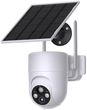 LIWAN Security Cameras Wireless Outdoor, 2K Solar Powered, White, 2.4GHz LIWAN Security Cameras Wireless Outdoor, 2K Solar Powered, White, 2.4GHz