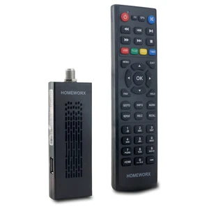 ATSC Digital TV Converter Box Dongle with TV Tuner, TV Recording, USB Multimedia Function, 1080P HDMI Output, Clear QAM by Mediasonic HomeWorx (HW135STB) ATSC Digital TV Converter Box Dongle with TV Tuner, TV Recording, USB Multimedia Function, 1080P HDMI Output, Clear QAM by Mediasonic HomeWorx (HW135STB)