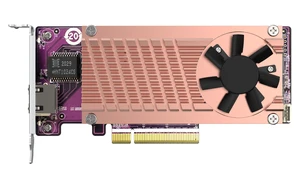 QNAP QM2-2P10G1TB 2 x PCIe Gen3 NVMe SSD & 1 x 10GbE (10G/5G/2.5G/1G/100M) Port Expansion Card to Enhance Performance QNAP QM2-2P10G1TB 2 x PCIe Gen3 NVMe SSD & 1 x 10GbE (10G/5G/2.5G/1G/100M) Port Expansion Card to Enhance Performance