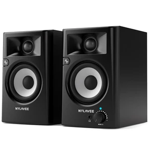 Nylavee Computer Speakers for Desktop PC, Hi-Res Desktop Speakers with LDAC Nylavee Computer Speakers for Desktop PC, Hi-Res Desktop Speakers with LDAC