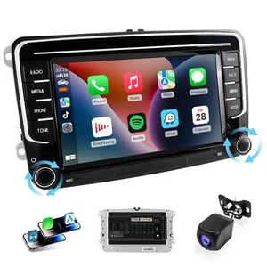 Haudio 7 inch Double Din Car Stereo,for 2009-2012 VW Golf/Touran/Tiguan/Magotan/Passat/Scirocco^^Skoda Car,Wireless Apple Carplay & Android Auto, Bluetooth,SWC,Mirror Link,AUX,FM Car Radio Rece Haudio 7 inch Double Din Car Stereo,for 2009-2012 VW Golf/Touran/Tiguan/Magotan/Passat/Scirocco^^Skoda Car,Wireless Apple Carplay & Android Auto, Bluetooth,SWC,Mirror Link,AUX,FM Car Radio Rece