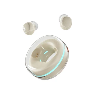 ROEL-PLAY Mini Swim Ring Designs Wireless Earbuds TWS Bluetooth Earbuds Ultra Long Battery Life Low Latency for Gaming(Cream White) ROEL-PLAY Mini Swim Ring Designs Wireless Earbuds TWS Bluetooth Earbuds Ultra Long Battery Life Low Latency for Gaming(Cream White)
