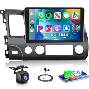 8Core 6G 128G Car Radio for Honda Civic 2006-2011 Wireless CarPlay Stereo 8Core 6G 128G Car Radio for Honda Civic 2006-2011 Wireless CarPlay Stereo