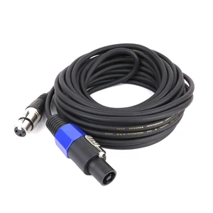SUNNAREPOON Speakon to XLR Cables, 50 Feet 1 Pack SUNNAREPOON Speakon to XLR Cables, 50 Feet 1 Pack